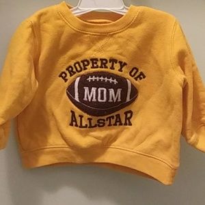 Property of mom all-star football sweater Carter's